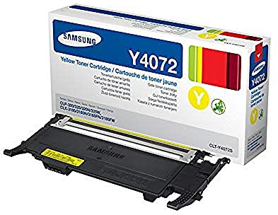 Samsung CLT-Y4072S Tonerkartusche 1000páginas gelb Tonerkassette – für Laserdrucker (Patrone, gelb, Laser, CLP-320, CLP-325, CLX-3185, Schwarz, Gelb)