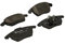 Brembo P 85 075 Pastillas de Frenos, Negro