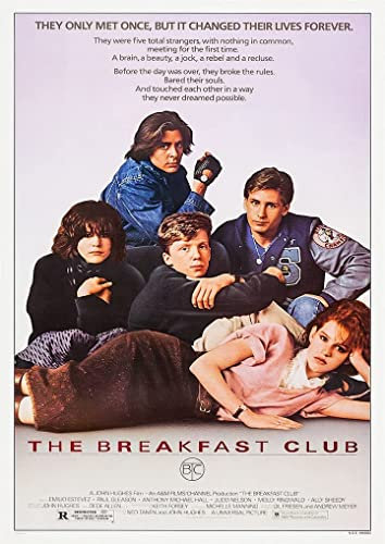 SIGNS247 The Breakfast Club Movie Film A4 Poster Print Picture Satin Photo Paper