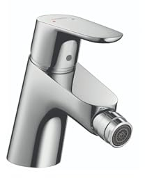 hansgrohe 31920001 Focus 5-inch Tall 1 Bidet Faucet in Chrome,Small