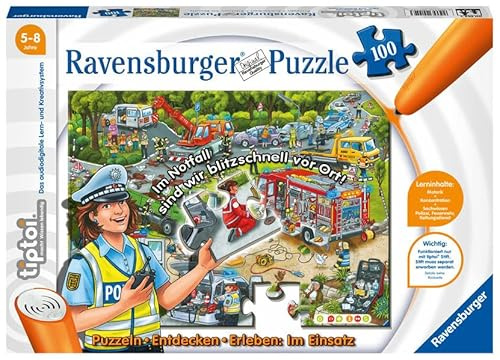 tiptoi® Im Einsatz: Unterstütze die Einsatzkräfte bei ihrer Arbeit! (tiptoi® Puzzeln, Entdecken, Erleben)