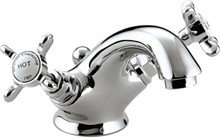 Bristan N BAS C CD 1901 Basin Mixer with Pop-Up Waste - Chrome