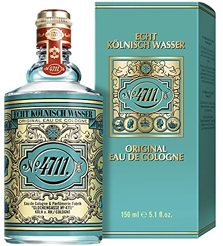 4711® Echt Kölnisch Wasser | Eau de Cologne 150ml Molanusflasche - Duftklassiker im ikonischen Flakon - charakteristischer Duft - unisex - wohltuend für Körper, Geist und Seele