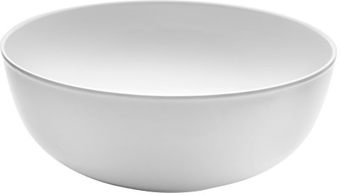 LACOR 63556 - Fuente De Melamina Redonda Classic 38Diámetro - Blanco | En melamina resistente, para servir y presentar en mesa; ideal para cocina profesional y uso diario en casa, de gran utilidad