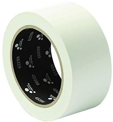 SCHULLER Bau-Klebeband | PVC MASK G | weiß | UV-beständig | 50 mm x 33 m | 1 Rolle