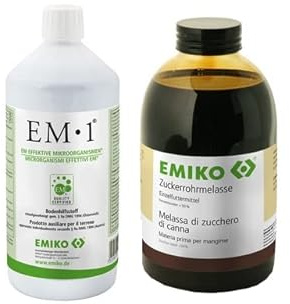 EM 1 1l und EM Zuckerrohrmelasse 1l zur Herstellung von EMa