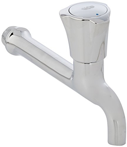 GROHE Costa L Badarmatur (Metallgriff, Wandmontage, langlebig, Ausladung 150mm), chrom, 30064001