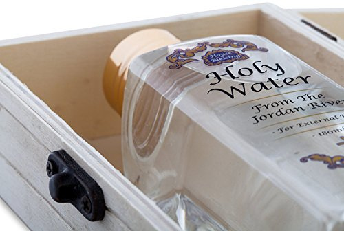 Agua bendita del río Jordán, 180 ml, con certificado y tarjeta de bendición de la casa