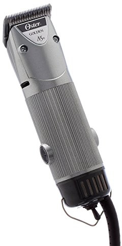 Oster Clipmaster Hair Clippers for Large Dog, Cat, and Pet Grooming with Detachable Blade for Thick Coats, Gray
