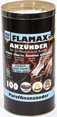 Anzünder für Kamin und Ofen, geruchlos, 100 Sachets