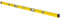 STANLEY Nivel FatMax II 180 cm, cuerpo de aluminio reforzado, 3 burbujas de visibilidad, precisión +/- 0.5mm/m, bases mecanizadas, extremos de caucho, empuñaduras fijas, 1-43-572