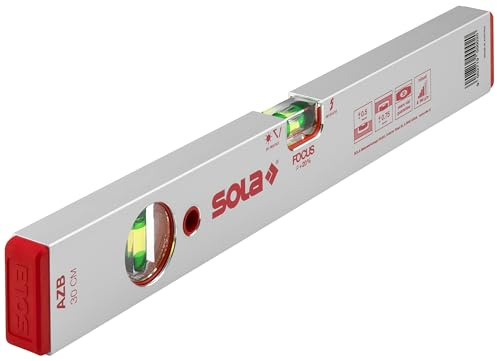 SOLA AZB 30 - Wasserwage 30 cm - patentierte SOLA-FOCUS Libelle