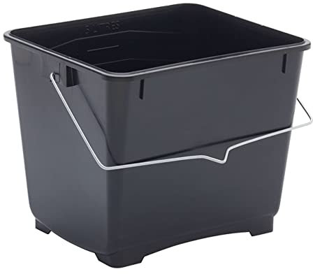 ProDec 5 litri (1 gallone) Secchio piccolo in plastica per verniciatura 100% plastica riciclata con maniglia di trasporto in metallo per tutti i tipi di vernice e pasta Adatto a rulli mini da 4 e 6.