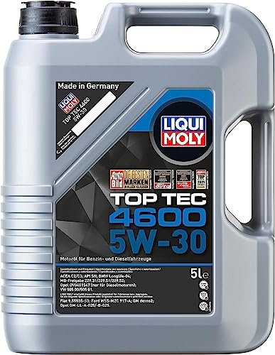 LIQUI MOLY Top Tec 4600 5W-30 | 5 L | Synthesis technology motor oil | SKU: 2316