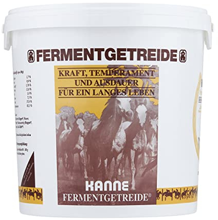 KANNE BIO Fermentgetreide für Pferde und Hunde 7kg Eimer