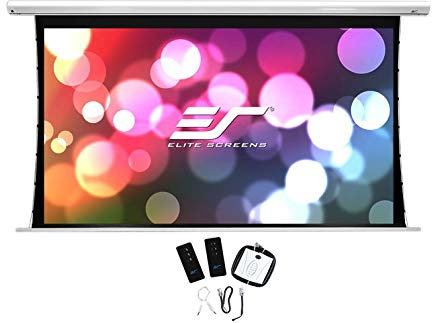 ELITE SCREENS Motorleinwand Saker Tab Tension Weiß 399 x 224 cm, 16:9 Format 180 Zoll, MaxWhite FG Tuch, SKT180XHW2-E6