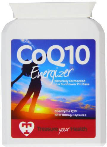 Treasure Your Health 100mg High Strength Coenzyme Q10 - Pack of 60 Capsules