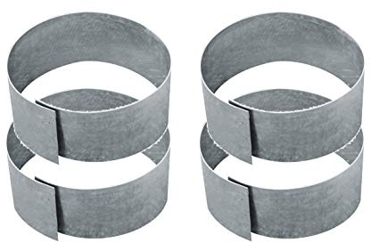 4-er Set Rasenkante Kreis Ø 30 cm H. 13 cm 10098