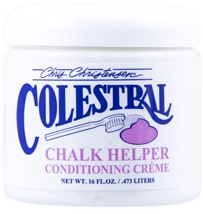 Chris Christensen Colestral Chalk Helper Conditioning Crème, Groom Like a Professional, Restores Moisture, 473ml Jar