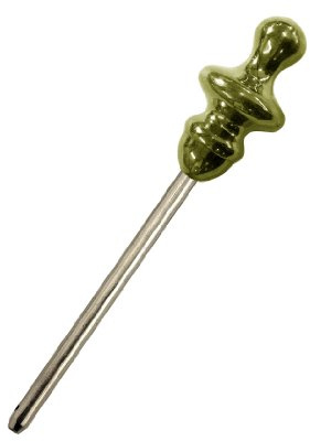 Black Country Metal Works Polished Brass 'Urn' Tiller Pin