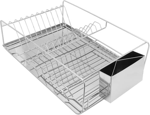 Eleganter Abtropfständer, edelstahl stahl, Rectangular with Tray