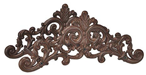 Appenditubo a parete, in ghisa, design anticato