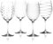 Mikasa Cheers Lot de 4 Verres à vin Rouge en Cristal