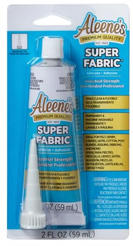 Aleene's Platinum Bond Adhesive Super Fabric 2 oz