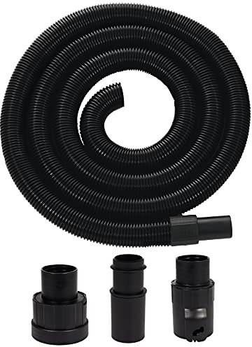 Einhell Accessoire Tuyau d'aspiration 36 mm 3 m avec 4 adaptateurs pour TH-VC 1815 / TH-VC 1820/1 S / TH-VC 1820 S Kit / TH-VC 1930 SA / TE-VC 1925 SA / TE-VC 2230 SA