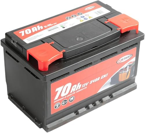 Start Bilbatteri 70Ah 12V 600A positiv pol höger låda L3B