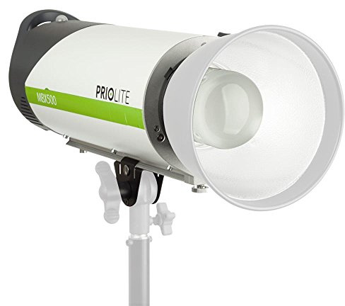 Priolite MBX 500 Blitzgerät für Studio Weiß