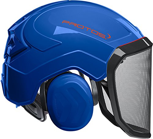 Protos Integral Casque Anti-forêt Mixte Adulte Bleu 54-62 cm