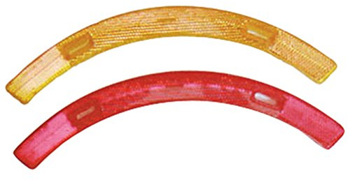 Sunlite Bicycle Wheel Reflector Set, Long, Amber and Red