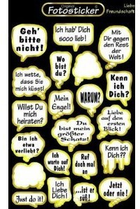 Fotoalbum-Sticker sortiert /11