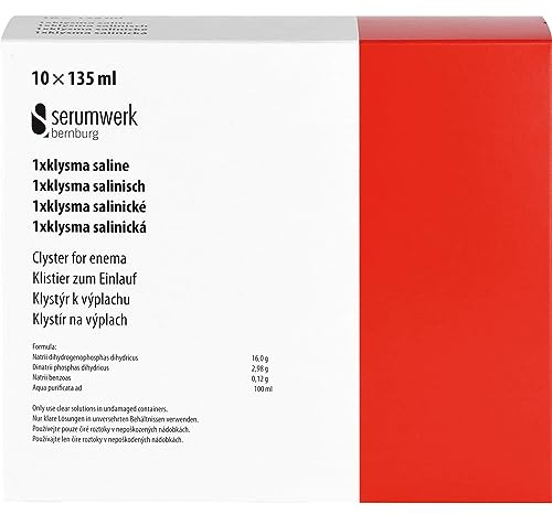 Serumwerk Klysma salinisch Klistier zum Einlauf, 10 St. Klistiere