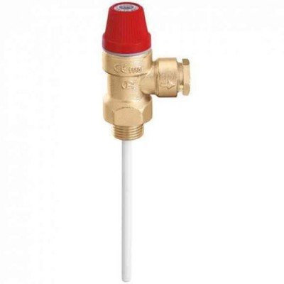 CALEFFI - Sicherheitsventil kombiniert Temperatur und Druck für Solaranlagen