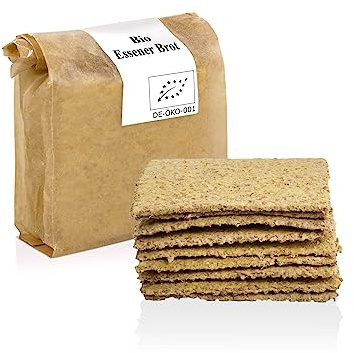 Bio Essenerbrot 200 g aus gekeimten Dinkel ROHKOST Essener Brot Scheiben 2 mm