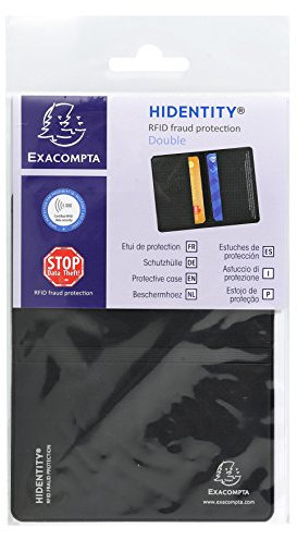 Exacompta RFID Hidentity - Funda de protección doble