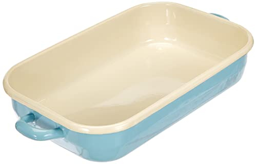 Krüger Karl Vierkantpfanne Sylt, Aluminium, Blau, 32 cm