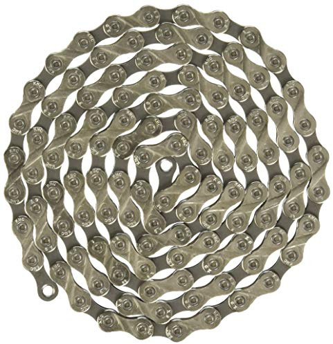 KMC X9.93 Bicycle Chain (9-Speed, 1/2 x 11/128-Inch, 116L, Silver/Black) by KMC