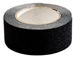 3M Universal Anti-Rutschbelag, Schwarz, 100 mm x 20 m, Rolle | 1 Stück pro Karton | geeignet für die meisten Anwendungen mit gewöhnlichem Fußgängeraufkommen