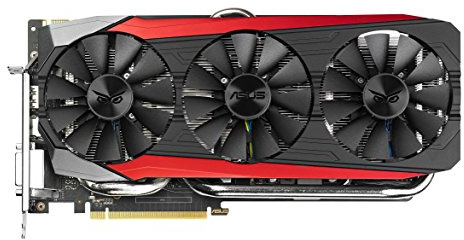 Asus STRIX-GTX980TI-DC3-6GD5-GAMING - Tarjeta gráfica de 6 GB (NVIDIA, 4096 x 2160 Pixeles, GDDR5-SDRAM, 384 bit)