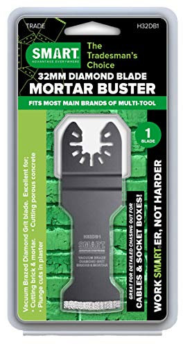 SMART H32DB1 Trade 32 mm Mortar Buster Brazed Diamond Blade