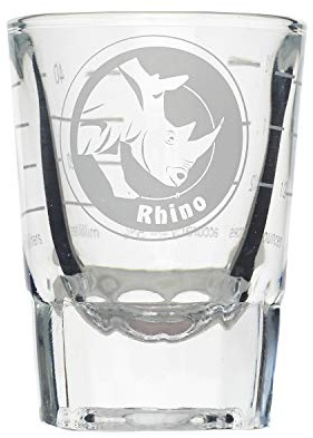 Rhinowares Shot Glass 2oz