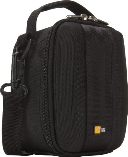 Case Logic QPB203K EVA Camcorder Case L Kameratasche inkl. Tragegriff/Schultergurt (EVA Hartschale) schwarz