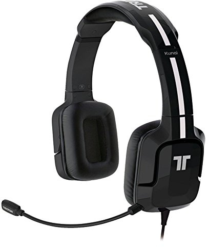 Micro-casque filaire stéréo 'Kunai' pour PS4/PS3/PS Vita - Noir glossy + Nintendo Switch