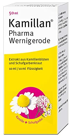 Kamillan Pharma Wernigerode 50 ml – Natürliche Pflanzenkraft aus Kamille und Schafgarbe für Haut, Schleimhäute und Magen-Darm-Beschwerden