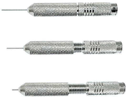 3 Stiftaustreiber FleXo MaXX zum Kürzen von Metallarmbändern an Uhren - Uhrenwerkzeug