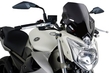 Puig 5026F New Generation Naked Sport optimierte Aerodynamik, Dunkel Getönt