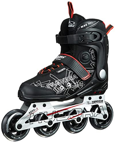 HUDORA Inliner Inline-Skates RX-23 - Gr. 36, schwarz/rot - 28936